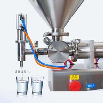 고점도 충진기 자동 액체 저점도 고점도 정량 주입기, 싱글 헤드 페이스트 100-1000ml