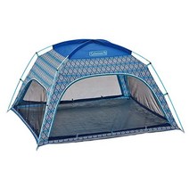 콜맨 2000022107 텐트 스크린 쉐이드 나뭇잎 블루 2~3인용