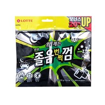 롯데 확깨는 졸음번쩍껌 105g x 3개 용도 과라나분말 츄잉껌 잠깨는사탕 쫄깃한식감 가용비 개운한 재사용, fir 1, fir 본상품선택