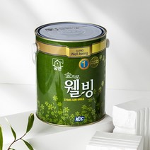 KCC 숲으로홈앤웰빙 3.78L/젯소없이 가능한 DIY무독성친환경 실크벽지 프리미엄페인트, 색상선택, 화이트2