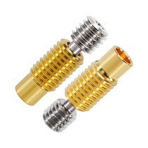 kingroon 3d 프린터 목 e3d v6 풀 메탈 핫엔드 히터 블록 티타늄 구리 합금 1.75mm용 노즐, 네 조각, 유형 d