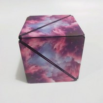 우주큐브 3D 매직큐브 3x3 3차원 퍼즐 자기 기하학적 공간 사고 무한 훈련 지적 입체 소품샵, 02 2