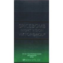 VIKTOR & ROLF SPICEBOMB NIGHT VISION EAU DE TOILETTE FOR MEN 1.7 Oz / 50 ml NEW!