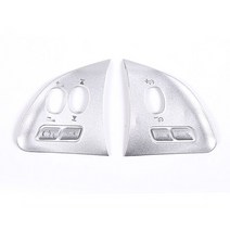 [트루파츠] 재규어 XF X250 스티어링 휠 핸들 버튼 커버, X250(11-15년식)