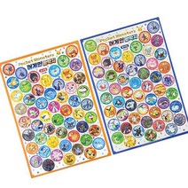 포켓몬스터 어게인 팝딱지(2개), 단품