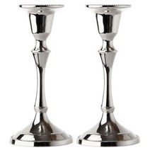 [천삼백케이] [홈앤하우스] 민스트럴 실버 촛대 2P, 단품