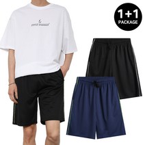 [1+1 무배] 쿨론메쉬반바지 남자반바지 츄리닝 남녀공용 빅사이즈 [코디제이]