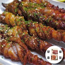 [프레시퍼스트] 낙지호롱 급냉 캠핑 수제 꼬치 요리 음식 급랭 낙지호롱구이 냉동 양념증정 당일배송, 낙지호롱 300g (소스증정)