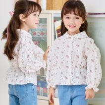 베베쥬 엘린플라워블라우스