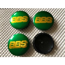 휠캡 프리미엄 휠커버 4p 1set 4x BBS 휠 센터 캡 캡 3D 로고 허브 합금 56mm 그린/골드, 01 56mm Stickers NO CAP