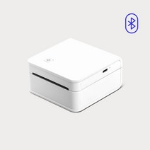 [샌디마로] 블루투스 어플 포토+라벨프린터 샌디마로 화이트, 색상:화이트|사이즈:15/25/50/53(mm)