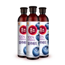 청정원 홍초 블루베리 900ml x3개, 3개