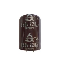 삼영콘덴서 450V 220UF TLA 105℃ 전해콘덴서