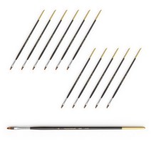 화홍 유화 앤 아크릴붓 848F, 4호, 12개