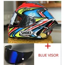 쇼웨이 헬멧 쇼에이 바이크 홍진 클래식 오토바이 SHOEI-X 14 헬멧 X-14 주년 기념 에디션 레드 카토 풀, 15 9