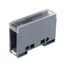 와이어 커넥터 레일 터미널 블록 범용 전원 정션 박스 회로 차단기 Din 150A/200A, [02] 200A, [02] One in six out