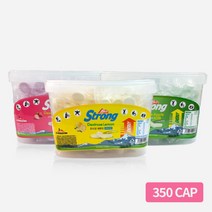 [채롭] 알프스스트롱 포도당 캔디 dextrose 개별포장 사탕 350정 대용량 넉넉한 군것질, 딸기맛