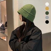 마켓투율 터플 뜨게 벙거지모자 5color / 니트모자
