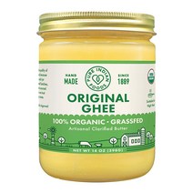 퓨어 인디안 푸드 오리지널 기 버터 398g Pure Indian Foods Original Ghee Original Grassfed 14 oz, 396.89ml