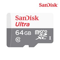 샌디스크 microSDXC Class10 Ultra 533배속 64GB, 단품