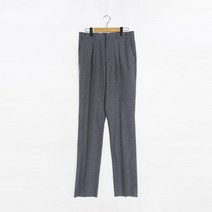 지앤제이 교복몰 (아울렛)그레이 체크 허리조절 교복바지 (가락