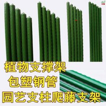 고추지지대 지주대 지지대 오이 랙 막대 브래킷 액세서리 꽃 3 방향 플매트 카펫 러그 후추 실용 녹색 콩 연결 수세미 티, [08] 지름 16mm 길이 210cm 10개, [01] 중간