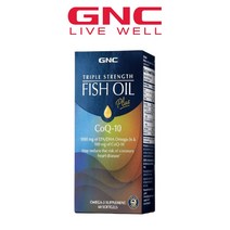 지엔씨 GNC 오메가3 1065mg EPA DHA 피쉬오일 코큐텐 장용코팅 60소프트젤