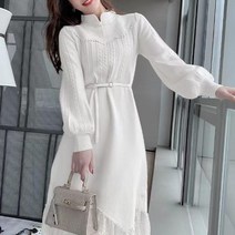 수입 봄 가을 겨울 드레스 원피스 옷차림 상견례 홈쇼핑 니트 40대 복장 77사이즈 코디 아나운서 명품 트위드 엄마돌