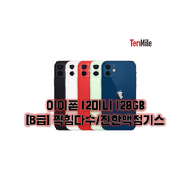 아이폰12미니 64GB/128GB/256GB 보호필름 케이스 충전기 사은품 자급제 중고폰 공기계 텐마일, 화이트, 128GB, 찍힘다수/진한액정기스
