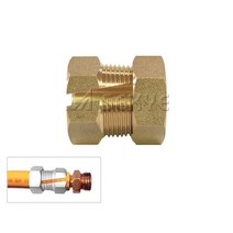 티랜드 고압호스카플링(분무기/에어호스) 13mm YEL13 유압호스카플링 고압호스카플러 고압호스압착카플링, 1개
