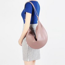 부들부들한 비건가죽 여성스런 반달 만두가방 파우치 가성비 소풍 오염강한 친구선물 여대생