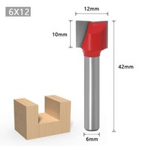 6mm 생크 CNC 페이스 밀 라우터 비트 1 개바닥 라우터 청소 비트목공 엔드밀 커터 도구카바이드 커터목재용, 03 NO 3