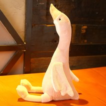 거위 인형 장식 귀여운 봉제인형 큰 흰색 거위인형 장식 애착인형 40 50cm, 02 50cm, 03 Pink