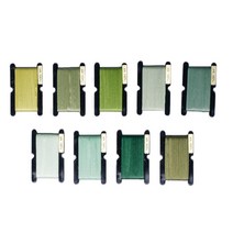 (모쿠바) 실크리본자수실1547 4mm32-40, 34