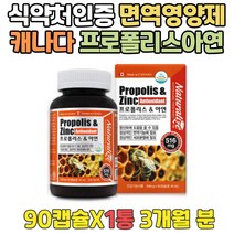 식약처인증 데일리 맞춤 면역 영양제 캐나다 프로폴리 수험생 immune 항산화 면역케어 플라보노이드 프로폴리스 추출물 아연건강기능식품 ZINC 중학생 고등학생 PROPOLIS