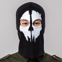 오토바이 얼굴마스크 자전거 먼지 마스크 할로윈 따뜻한 방풍 썬 스크린 해골 패턴 call of duty cs 전술 승마 액세서리 다기능, a02