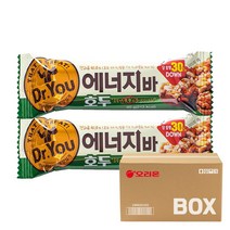 - 오리온 에너지바 호두 40g 15입, 1개