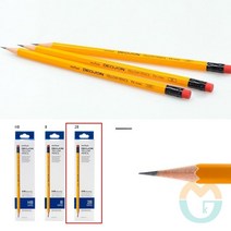 위센티브 지우개연필 2B 12개 더존연필 지우개달린연필 나무연필
