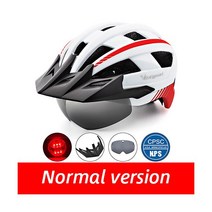 Victgoal-자전거 헬멧 LED 산악 도로 USB 충전식 라이트 사이클링 헬멧 남성용 선 바이저 고글 MTB 자전거 헤드 기어, Yellow USB LED