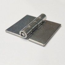 무타공 경첩 -25mm1P 용접용 타공가능 창고문 캐비닛 철문 돌쩌귀 철경첩, 1개
