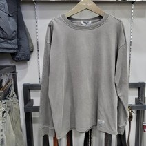 버커루 20수피그먼트 등판프린트 루즈핏 R넥 TS