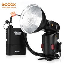 Godox-witstroad-180 180W GN60 외부 휴대용 플래시 라이트 스피드 PB960 리튬 배터리 팩 포함 캐논 니콘용