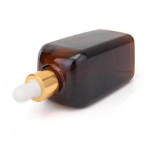 포장용기도매 사각 포장 식기 6pcs 10ml20ml30ml50ml100ml 유리 병, 100ml, 금