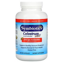 심바이오틱 symbiotics 초유 플러스 240 캡슐, One Color, One Size
