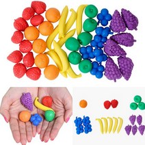 과일모형 수세기 108P 수놀이 유아수학 수교구 수세기칩