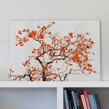 pi306-폼아크릴액자58CmX38Cm_그림같은풍수감나무