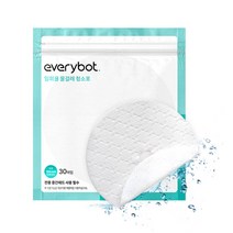 에브리봇 일회용 물걸레 청소포30매입 65723, 에브리봇 일회용 물걸레 청소포(30매입)
