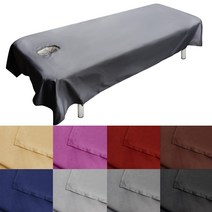 굿베딩 순면 경락 피부 마사지 침대 베드 커버 홑겹 시트, 피브시트, 브라운