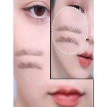 눈썹 결 브러쉬 그리기 야생 헤어라인 아이브로우, 상세 페이지 참고, 쓰리 컬러 파우더 01