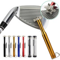 sharpener 아이언 웨지 그루브재생기 그루브샤프너 그루브 클러너 청소 백스핀증가, 블루